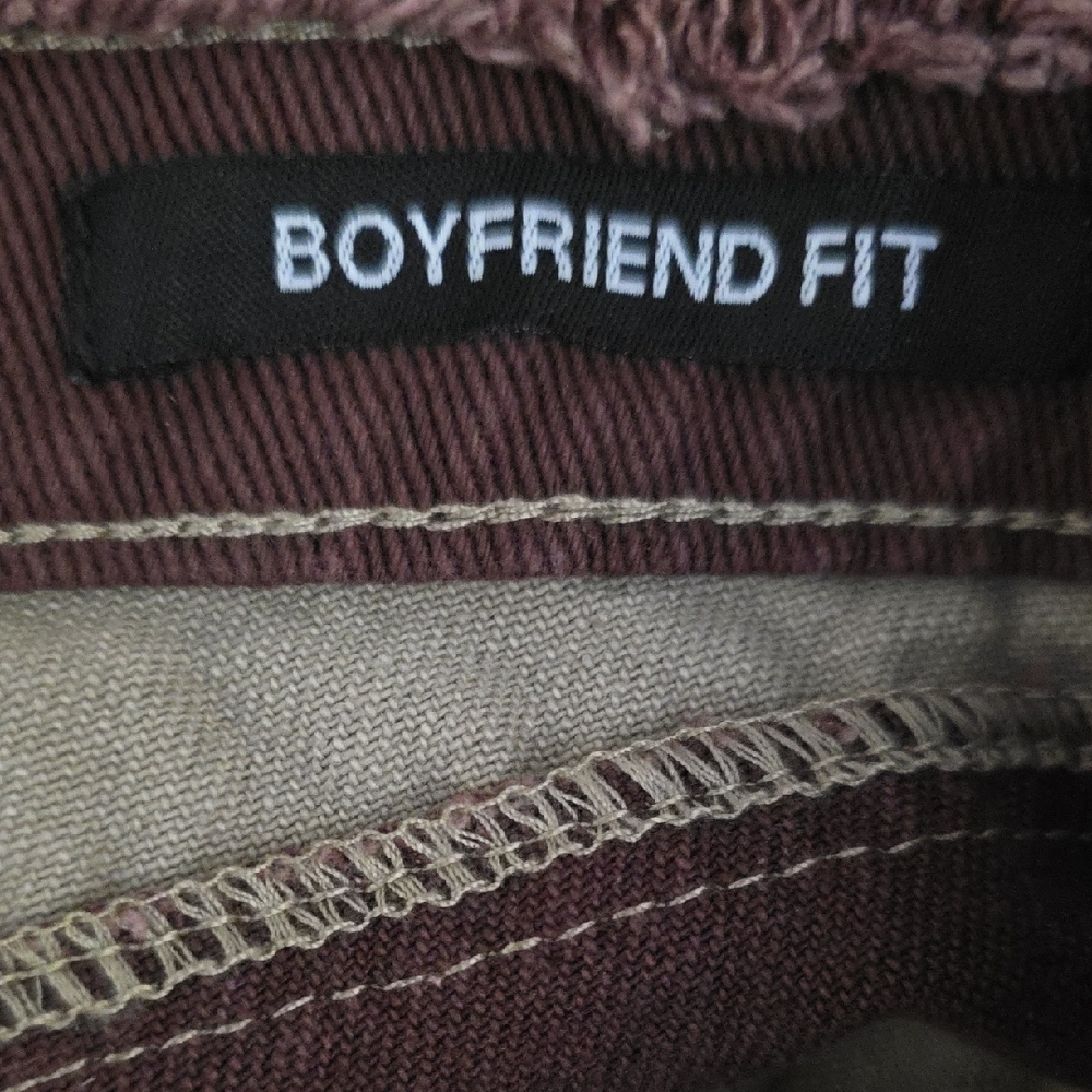 Jaded London Patchwork Boyfriend Jeans - Brown and White - Picture 7 of 7